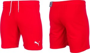 Puma Spodenki dla dzieci Puma teamRISE Short Jr czerwone 704943 01 116cm 1