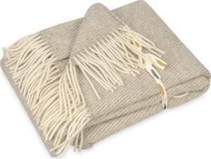 Multitex Koc 140 x 200 Wełniany z frędzlami Maori MATEX 15 2