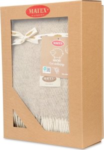 Multitex Koc 140 x 200 Wełniany z frędzlami Maori MATEX 15 5