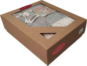 Multitex Koc 140 x 200 Wełniany z frędzlami Maori MATEX 42 3