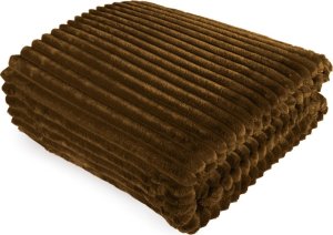 LOZKOHOLICY.PL Sp.z o.o. Sp. K. Koc 200 x 220 Mikrofibra Tłoczony Ardea Pasy 61 2