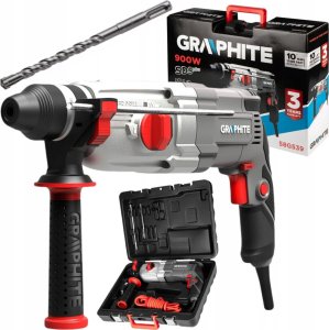 Młotowiertarka Graphite 58G539 MŁOTOWIERTARKA SDS+ 900W, WALIZKA GRAPHITE 1