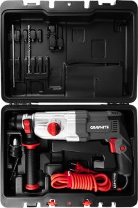 Młotowiertarka Graphite 58G539 MŁOTOWIERTARKA SDS+ 900W, WALIZKA GRAPHITE 2