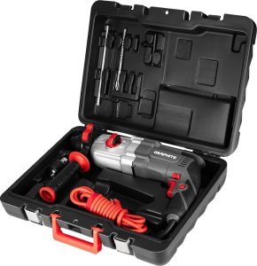 Młotowiertarka Graphite 58G539 MŁOTOWIERTARKA SDS+ 900W, WALIZKA GRAPHITE 3