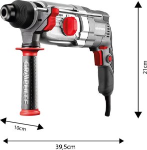 Młotowiertarka Graphite 58G539 MŁOTOWIERTARKA SDS+ 900W, WALIZKA GRAPHITE 4