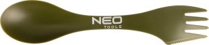 Neo SZTUĆCE TURYSTYCZNE 3w1 ABS niezbędnik SURVIVAL ŁYŻKA WIDELEC NÓŻ NEO TOOLS 3