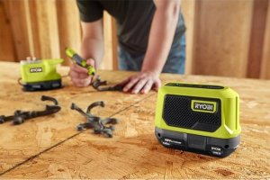 Głośnik Ryobi AKUMULATOROWY GŁOSNIK Mini głośnik Bluetooth 18V ONE+ RYOBI 8