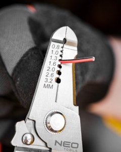 Neo NEO TOOLS SZCZYPCE ŚCIĄGACZ DO IZOLACJI ZACISKANIE KONEKTORÓW 6W1 7