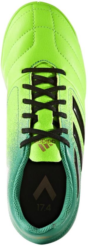 Adidas Buty halowe juniorskie ACE 17.4 IN zielone r. 30 (BB1055) 6