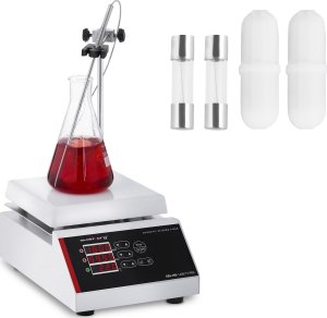 Steinberg Mieszadło magnetyczne laboratoryjne 220deg;C timer + mieszadełka Mieszadło magnetyczne laboratoryjne 220deg;C timer + mieszadełka 1