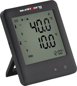Steinberg Rejestrator temperatury termometr zakres -40 do 125C Mikro USB LCD IP54 Rejestrator temperatury termometr zakres -40 do 125C Mikro USB LCD IP54 5