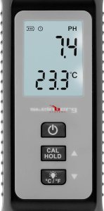 Steinberg Kwasomierz miernik tester pH temperatury cieczy elektroniczny LCD 0-14 0-60C Kwasomierz miernik tester pH temperatury cieczy elektroniczny LCD 0-14 0-60C 3