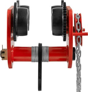 Steinberg Wózek suwnicowy belkowy ręczny podwieszany z łańcuchem 115-155 mm 5000 kg Wózek suwnicowy belkowy ręczny podwieszany z łańcuchem 115-155 mm 5000 kg 6