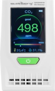 Steinberg Miernik dwutlenku węgla CO2 temperatury wilgotności z datą i godziną 0.1-100% -10-60C Miernik dwutlenku węgla CO2 temperatury wilgotności z datą i godziną 0.1-100% -10-60C 4