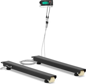 Steinberg Waga płozowa belkowa paletowa LCD 5000 / 1 kg 1000 x 100 mm Waga płozowa belkowa paletowa LCD 5000 / 1 kg 1000 x 100 mm 2