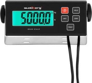 Steinberg Waga płozowa belkowa paletowa LCD 5000 / 1 kg 1000 x 100 mm Waga płozowa belkowa paletowa LCD 5000 / 1 kg 1000 x 100 mm 3