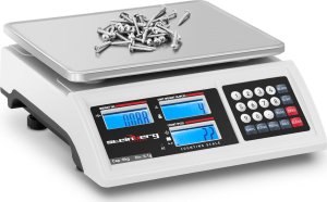 Steinberg Waga sklepowa handlowa licząca LCD RS232 6000 g / 0.1 g Waga sklepowa handlowa licząca LCD RS232 6000 g / 0.1 g 2