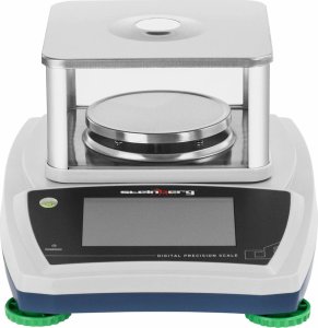 Steinberg Waga laboratoryjna analityczna ze szklaną osłoną panelem dotykowym LCD 200 g / 0.001 g Waga laboratoryjna analityczna ze szklaną osłoną panelem dotykowym LCD 200 g / 0.001 g 7