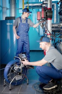 Mikroskop Steinberg Endoskop kamera diagnostyczna inspekcyjna 12 LED TFT 7 cali SD 60 m Endoskop kamera diagnostyczna inspekcyjna 12 LED TFT 7 cali SD 60 m 11