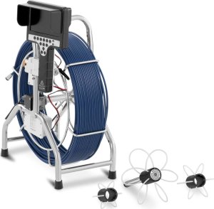 Mikroskop Steinberg Endoskop kamera diagnostyczna inspekcyjna 12 LED TFT 7 cali SD 60 m Endoskop kamera diagnostyczna inspekcyjna 12 LED TFT 7 cali SD 60 m 2