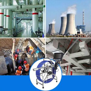 Mikroskop Steinberg Endoskop kamera diagnostyczna inspekcyjna 12 LED TFT 7 cali SD 60 m Endoskop kamera diagnostyczna inspekcyjna 12 LED TFT 7 cali SD 60 m 3