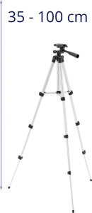 Steinberg Statyw tripod do lasera krzyżowego aparatu 35-100 cm gwint 1/4'' Statyw tripod do lasera krzyżowego aparatu 35-100 cm gwint 1/4'' 4