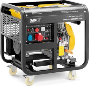 Agregat MSW Agregat generator prądotwórczy diesel mobilny 240/400 V 8500 W 10 kVA 30 l Agregat generator prądotwórczy diesel mobilny 240/400 V 8500 W 10 kVA 30 l 2
