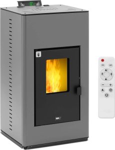 MSW Piec piecyk kominek na pellet z płaszczem wodnym do 380 m3 20000 W Piec piecyk kominek na pellet z płaszczem wodnym do 380 m3 20000 W 2