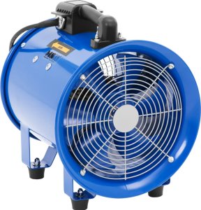 MSW Wentylator dmuchawa przemysłowa budowlana z wężem 10 m 2700 m3/h śr. 280 mm Wentylator dmuchawa przemysłowa budowlana z wężem 10 m 2700 m3/h śr. 280 mm 2