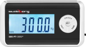 Steinberg Waga paczkowa pocztowa LCD 31 x 38.5 cm 300 kg / 100 g Waga paczkowa pocztowa LCD 31 x 38.5 cm 300 kg / 100 g 3