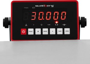 Steinberg Waga platformowa przemysłowa 30 x 40 cm 30 kg / 0.005 kg Waga platformowa przemysłowa 30 x 40 cm 30 kg / 0.005 kg 2