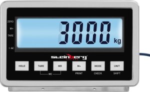 Steinberg Waga platformowa magazynowa LCD 150 x 150 cm 3000 kg / 1 kg Waga platformowa magazynowa LCD 150 x 150 cm 3000 kg / 1 kg 3
