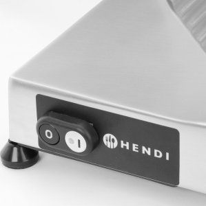 Hendi Krajalnica elektryczna do wędlin serów śr. 250 mm 220 W Krajalnica elektryczna do wędlin serów śr. 250 mm 220 W 9