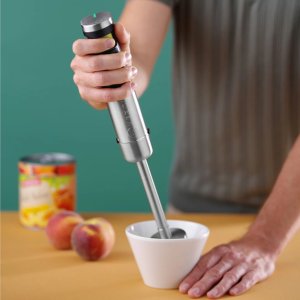 Blender Hendi Mikser blender ręczny bezprzewodowy 5 biegów Smart Pressure śr. 65 x 390 mm 150 W Mikser blender ręczny bezprzewodowy 5 biegów Smart Pressure śr. 65 x 390 mm 150 W 6