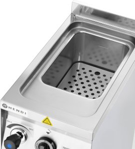 Hendi Urządzenie do gotowania makaronu pierogów warzyw wolnostojące 2 kosze 10 l 3500 W Urządzenie do gotowania makaronu pierogów warzyw wolnostojące 2 kosze 10 l 3500 W 7