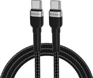 Kabel USB Wozinsky USB-C - USB-C 2 m Czarny (5907769308741) 1