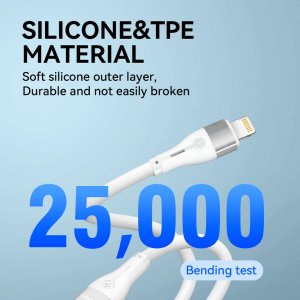 Kabel USB Wozinsky USB-C - Lightning 1 m Biały (5907769308772) 7