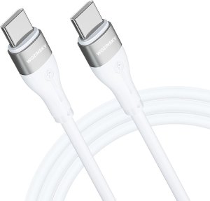 Kabel USB Wozinsky USB-C - USB-C 2 m Biały (5907769308802) 4