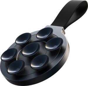 Joyroom Genialny uchwyt na telefon magnetyczny z przyssawkami czarny Genialny uchwyt na telefon magnetyczny z przyssawkami czarny 2