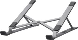 Silver Monkey Podstawka Blanc stojak pod laptopa tablet ergonomiczna składana srebrna Podstawka Blanc stojak pod laptopa tablet ergonomiczna składana srebrna 1