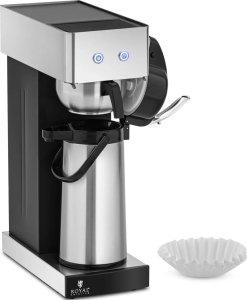 Royal Catering Ekspres do kawy przelewowy gastronomiczny z termosem 2.2 l 1900 W Ekspres do kawy przelewowy gastronomiczny z termosem 2.2 l 1900 W 2