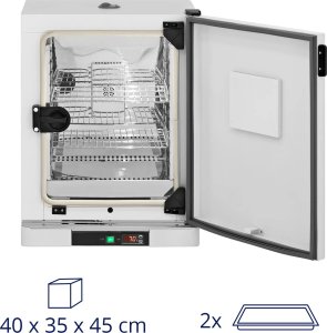 Steinberg Inkubator laboratoryjny cieplarka z wymuszonym obiegiem powietrza 70C 65 l Inkubator laboratoryjny cieplarka z wymuszonym obiegiem powietrza 70C 65 l 9