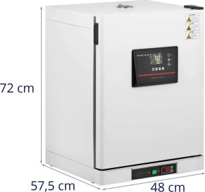 Steinberg Inkubator laboratoryjny cieplarka z wymuszonym obiegiem powietrza 70C 65 l Inkubator laboratoryjny cieplarka z wymuszonym obiegiem powietrza 70C 65 l 10