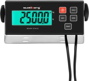 Steinberg Waga płozowa belkowa paletowa LCD 2500 / 0.5 kg 1000 x 100 mm Waga płozowa belkowa paletowa LCD 2500 / 0.5 kg 1000 x 100 mm 3