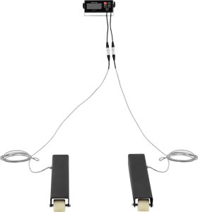 Steinberg Waga płozowa belkowa paletowa LCD 2500 / 0.5 kg 1000 x 100 mm Waga płozowa belkowa paletowa LCD 2500 / 0.5 kg 1000 x 100 mm 6