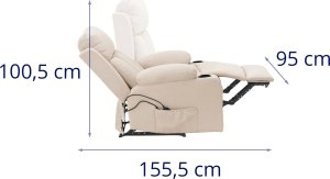 Uniprodo Fotel masujący podgrzewany Zero Gravity 20 programów Fotel masujący podgrzewany Zero Gravity 20 programów 7