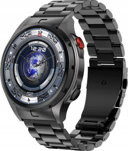 Smartwatch Wenom Smartwatch Męski Zegarek AMOLED Czarny Tętno Ciśnienie Smart Watch Sport 5