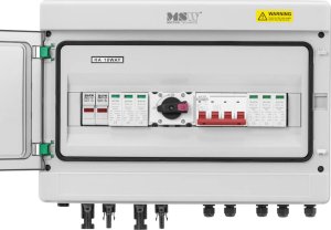 MSW Skrzynka przyłączeniowa rozdzielnica PV do fotowoltaiki typ 2 2 wejścia 2 wyjścia 1000 V IP65 Skrzynka przyłączeniowa rozdzielnica PV do fotowoltaiki typ 2 2 wejścia 2 wyjścia 1000 V IP65 2