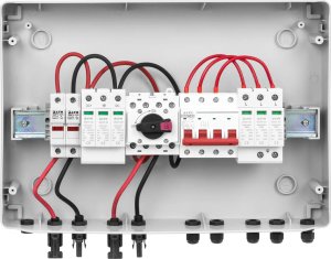 MSW Skrzynka przyłączeniowa rozdzielnica PV do fotowoltaiki typ 2 2 wejścia 2 wyjścia 1000 V IP65 Skrzynka przyłączeniowa rozdzielnica PV do fotowoltaiki typ 2 2 wejścia 2 wyjścia 1000 V IP65 4