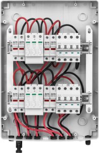 MSW Skrzynka przyłączeniowa rozdzielnica PV do fotowoltaiki typ 2 4 wejścia 2 wyjścia 1000 V IP66 Skrzynka przyłączeniowa rozdzielnica PV do fotowoltaiki typ 2 4 wejścia 2 wyjścia 1000 V IP66 4